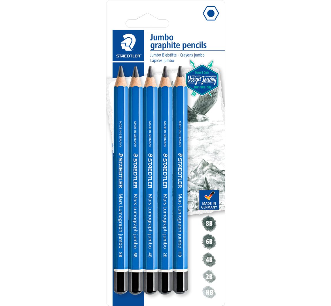 STAEDTLER Lumograph Bleistifte 'Jumbo'