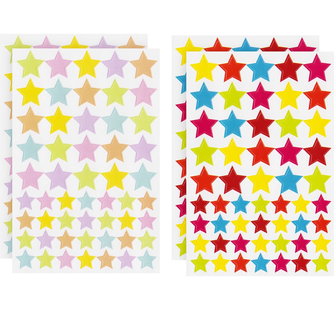 Sticker 'Sterne bunt'