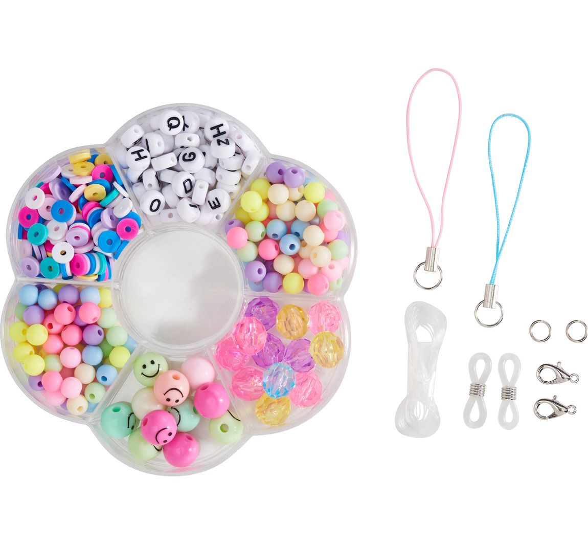 Phone Charms Set 'Rainbow Smile'