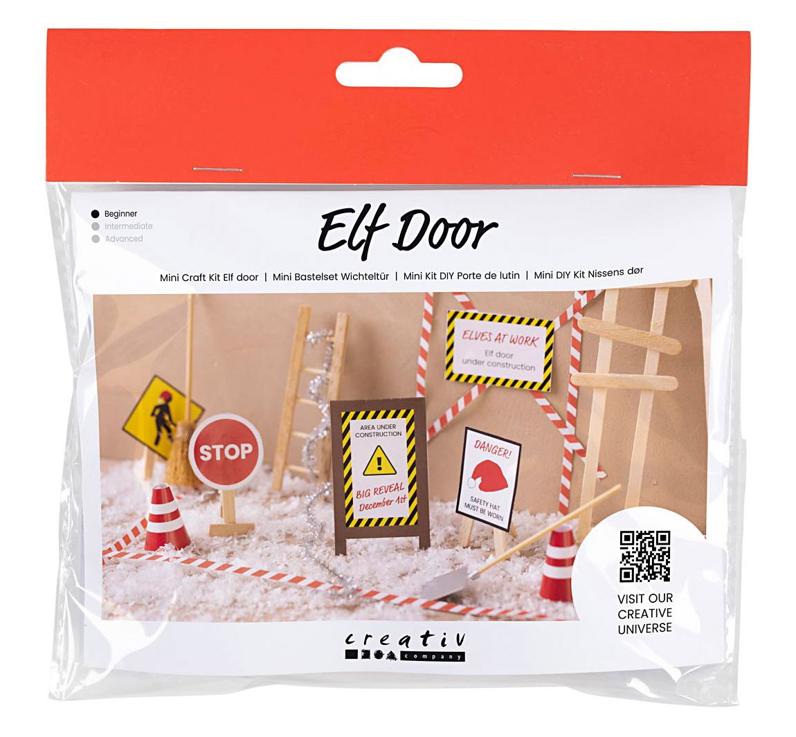 Mini Bastelset Wichteltür 'Im Bau'