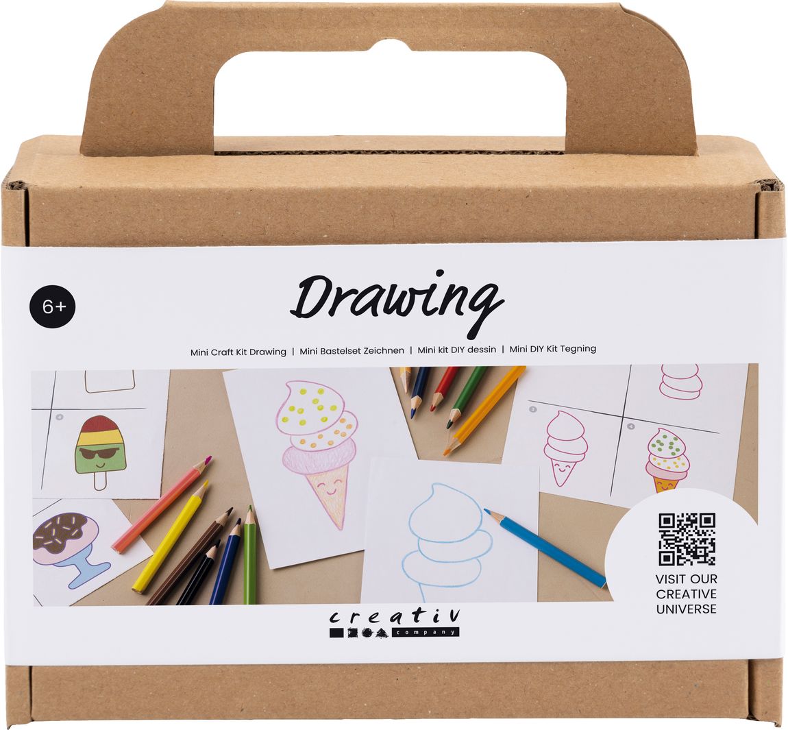 Mini Kreativset Zeichnen 'Süße Sachen'