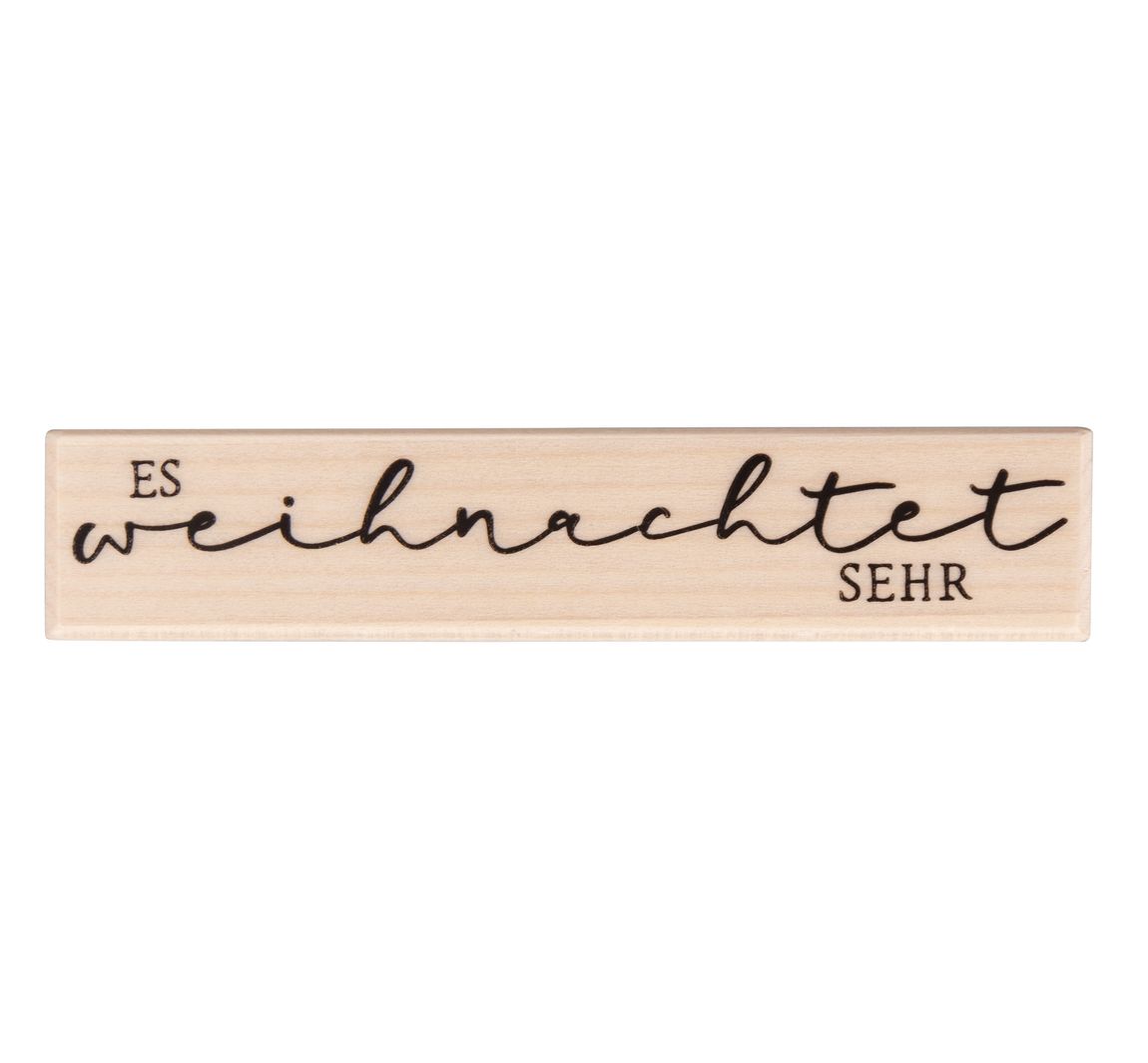 BUTTERER Stempel 'Es weihnachtet sehr'