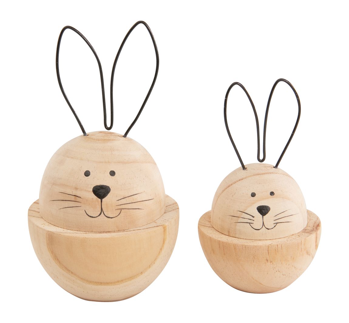 VBS Holz-Hasen 'Mopsy und Flopsy'
