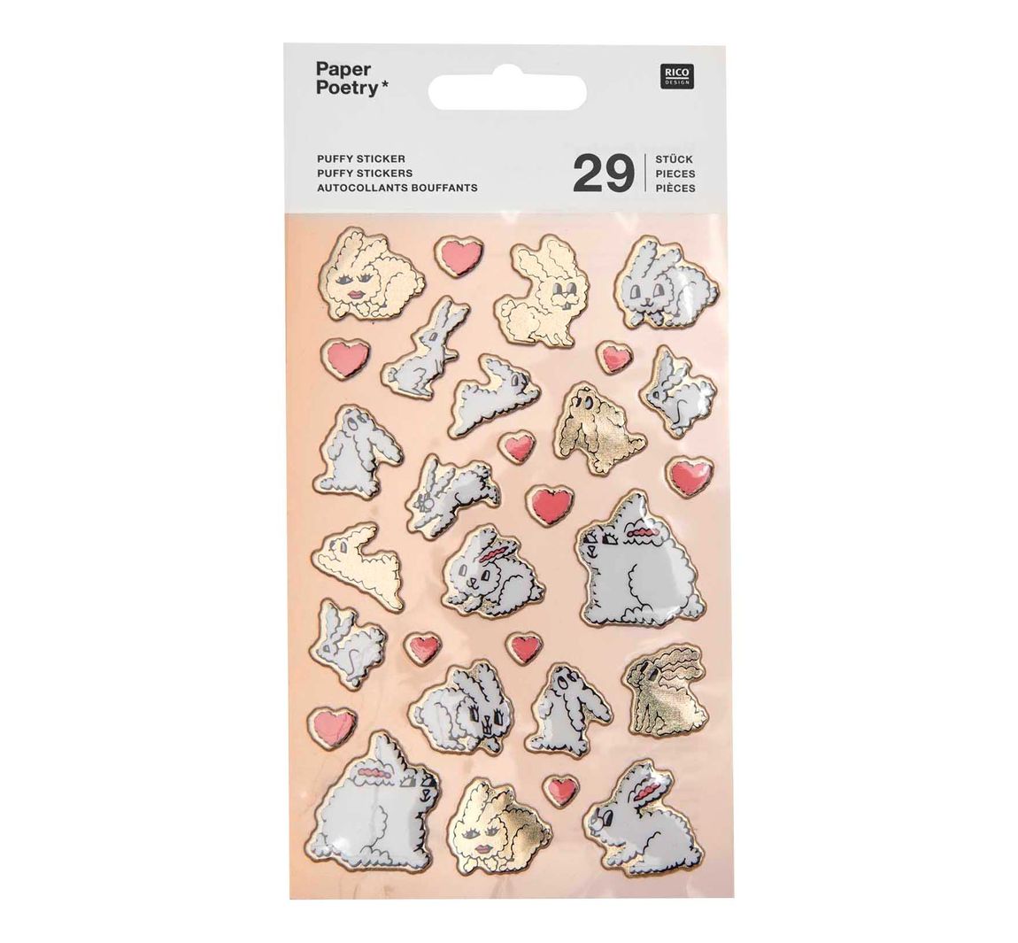 Puffy Sticker 'Futschikato Hasen'