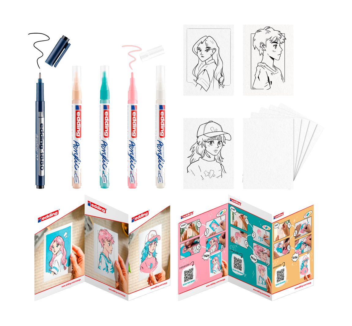 edding Creative Set 'Manga'
