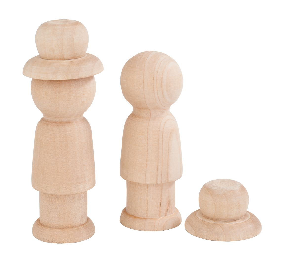 VBS Holz-Figuren mit Hut
