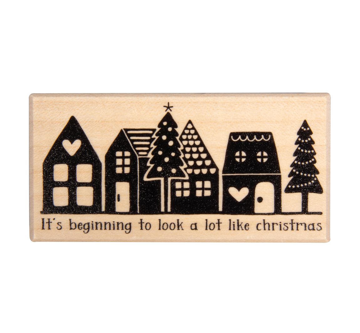BUTTERER Stempel 'Little town'