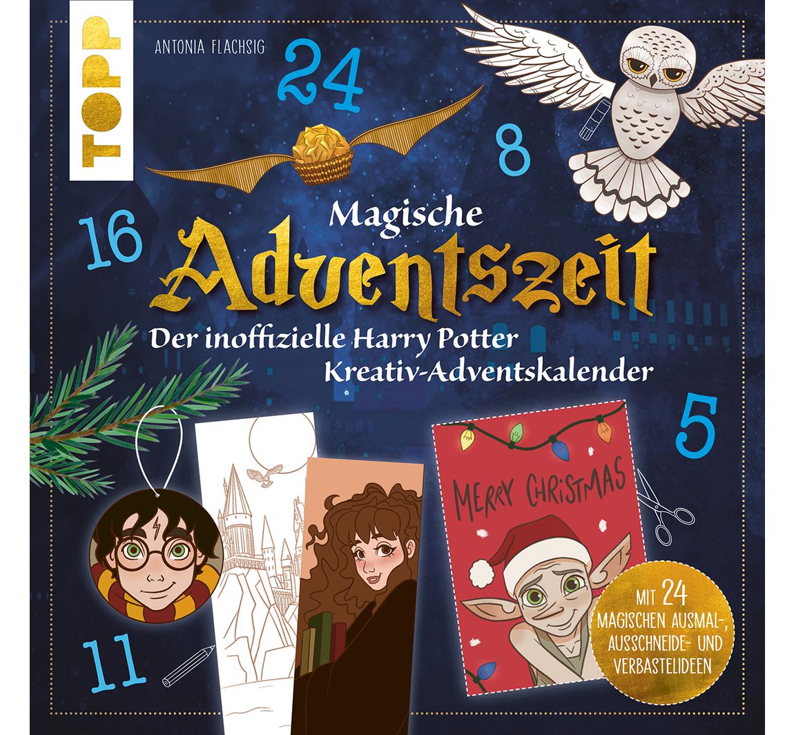 Buch Adventskalender 'Harry Potter - Magische Adventszeit'