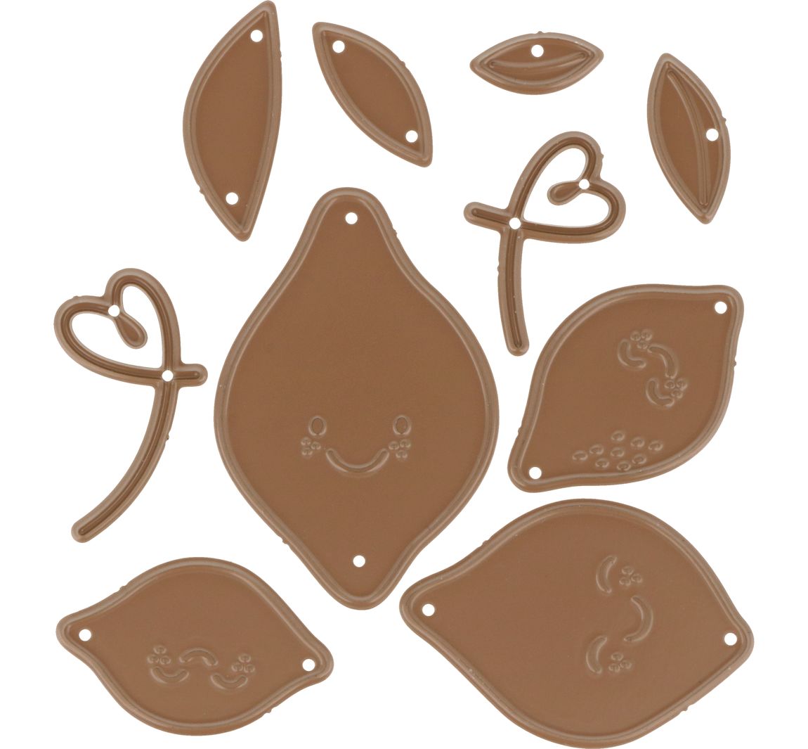 Stanzschablone 'Vitamine'