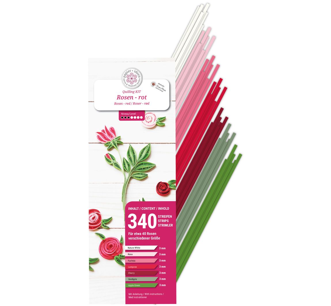 Quilling-Set 'Rosen'