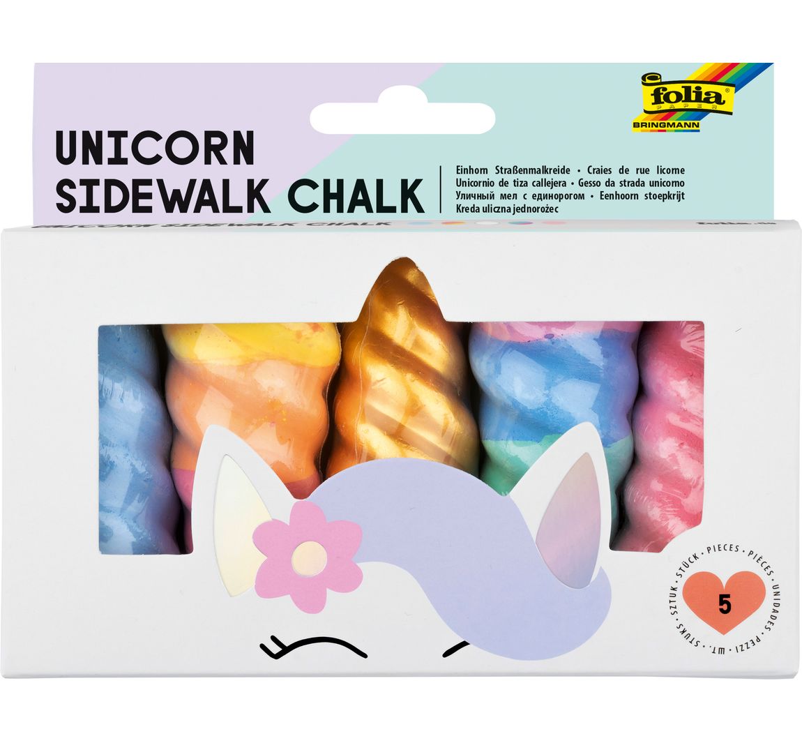 Straßenmalkreide 'Einhorn'