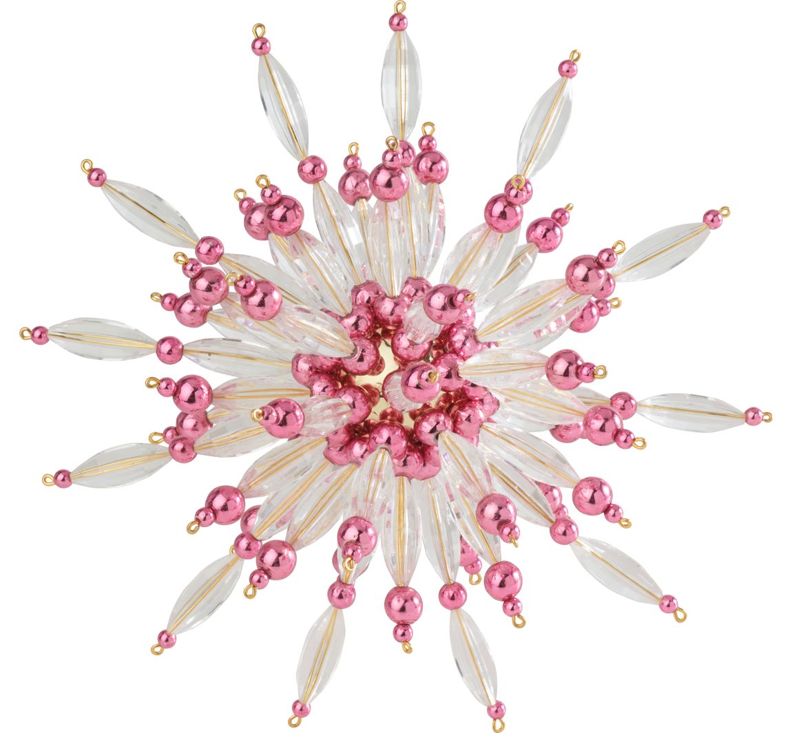 Perlenstern-Komplettset 'Crystal Pink'