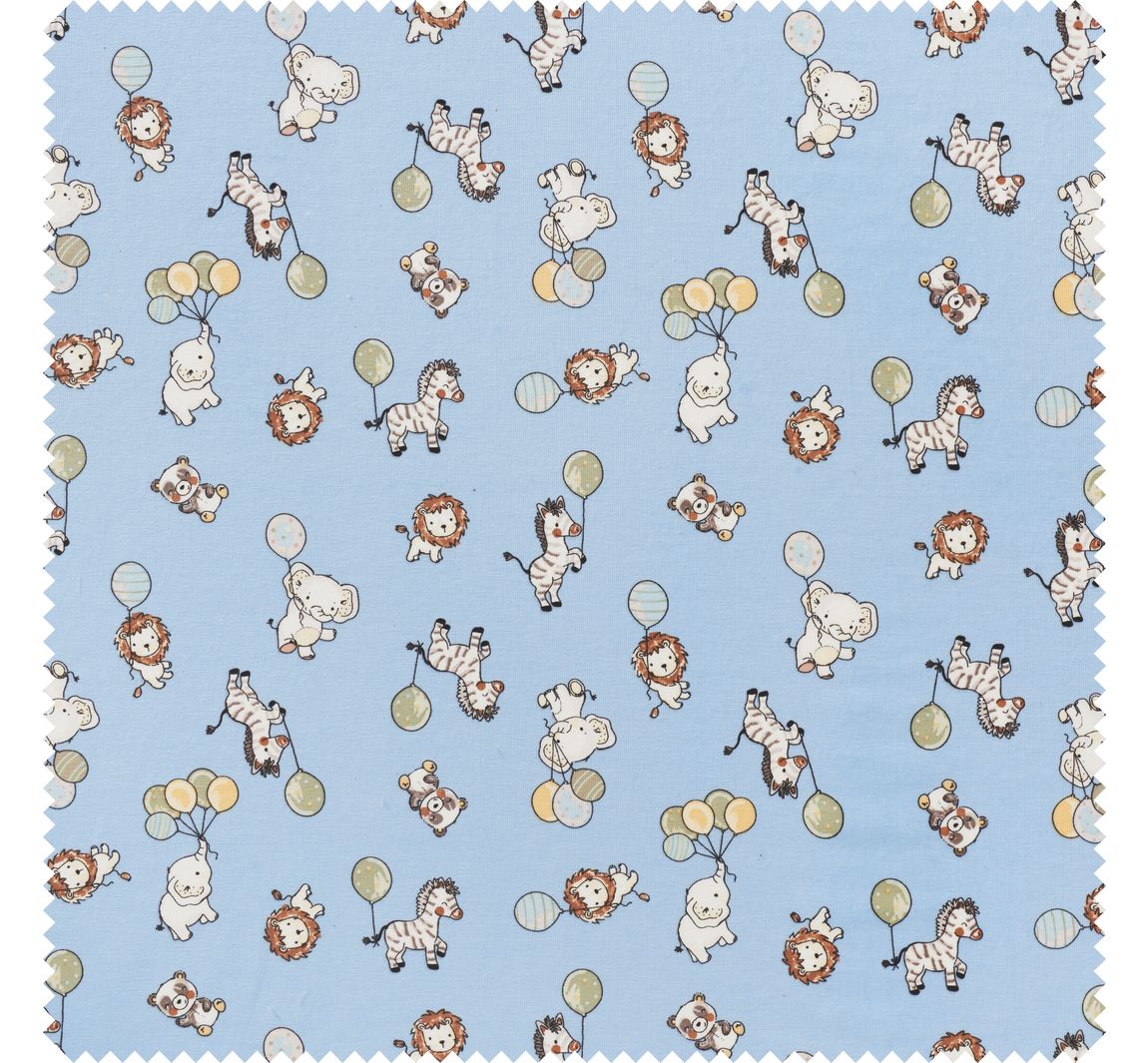 Jersey-Stoff 'Party-Tiere'