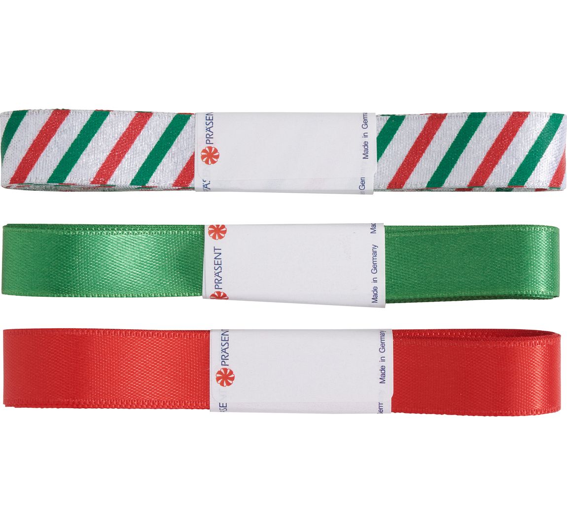 Geschenkband-Set 'Candy Cane'