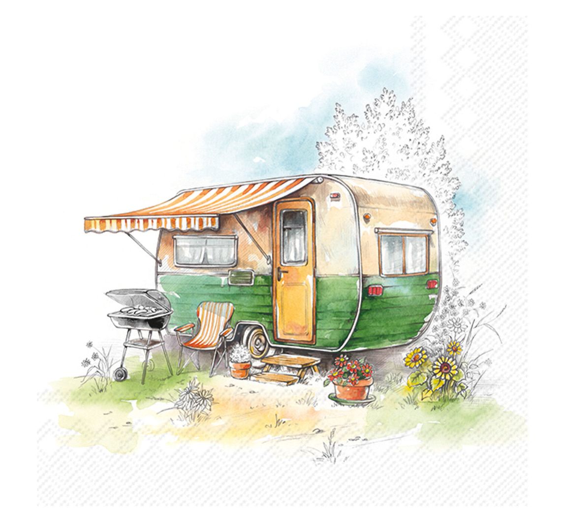Serviette 'Camping'