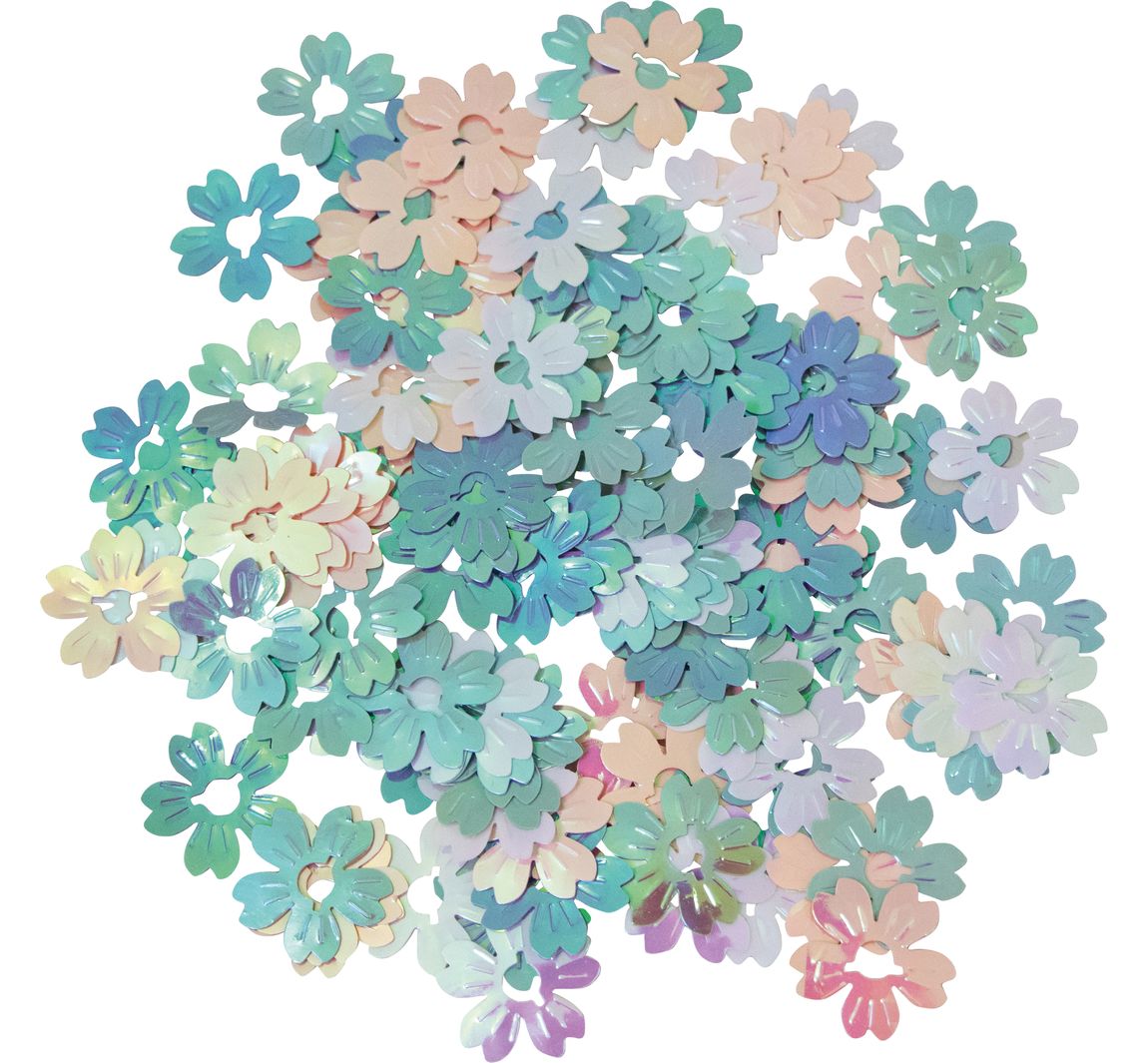 Pailletten Streuteile 'Blüten'