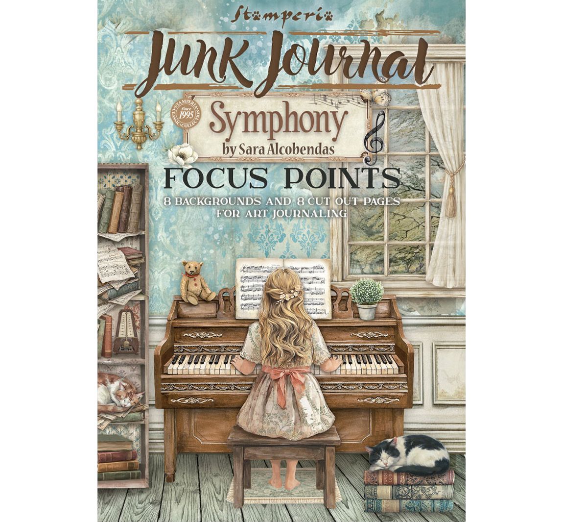 Stamperia A5 Junk Journal Focus Points 'Symphony'