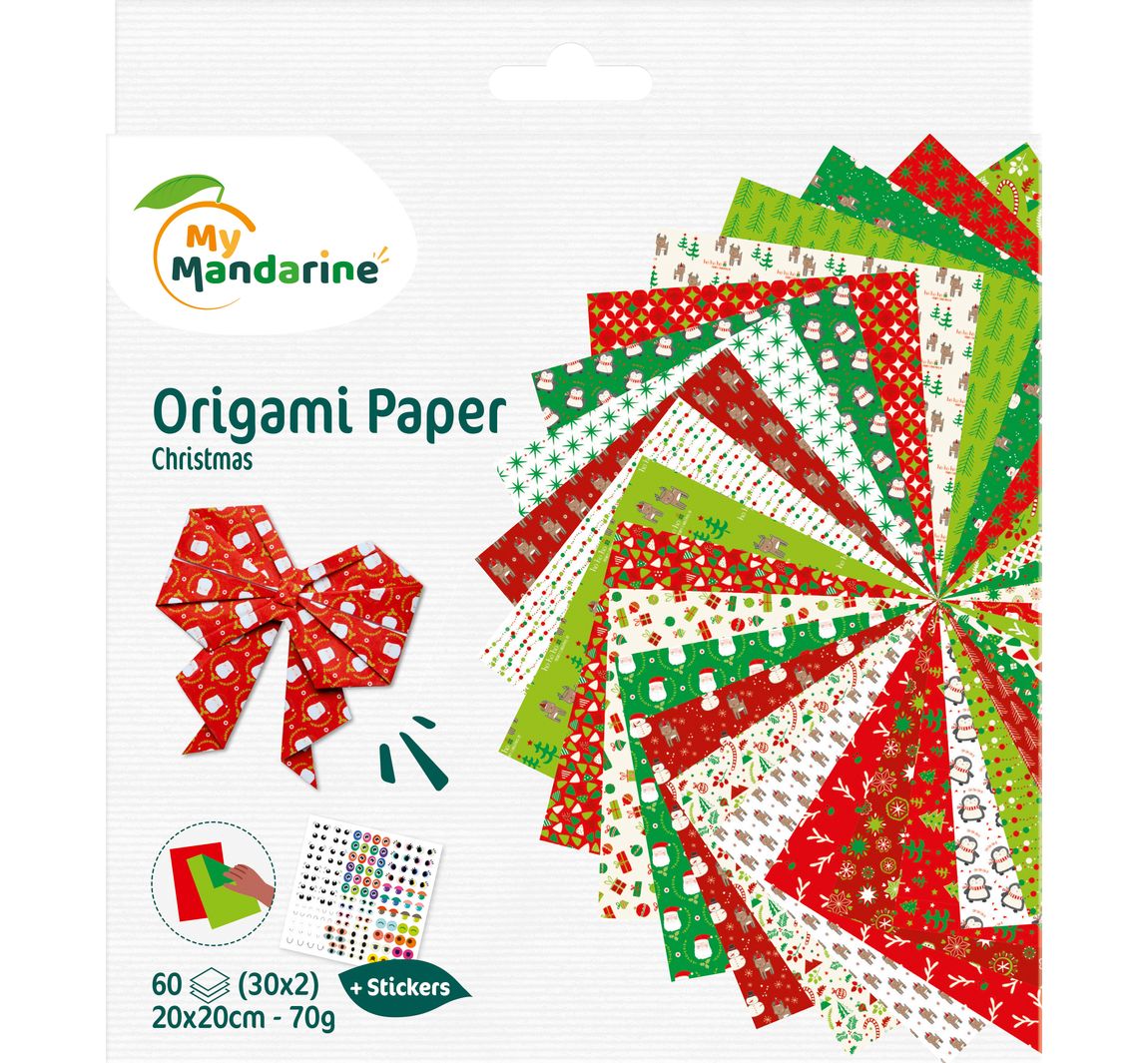 Faltpapier-Sortiment 'Weihnachten'