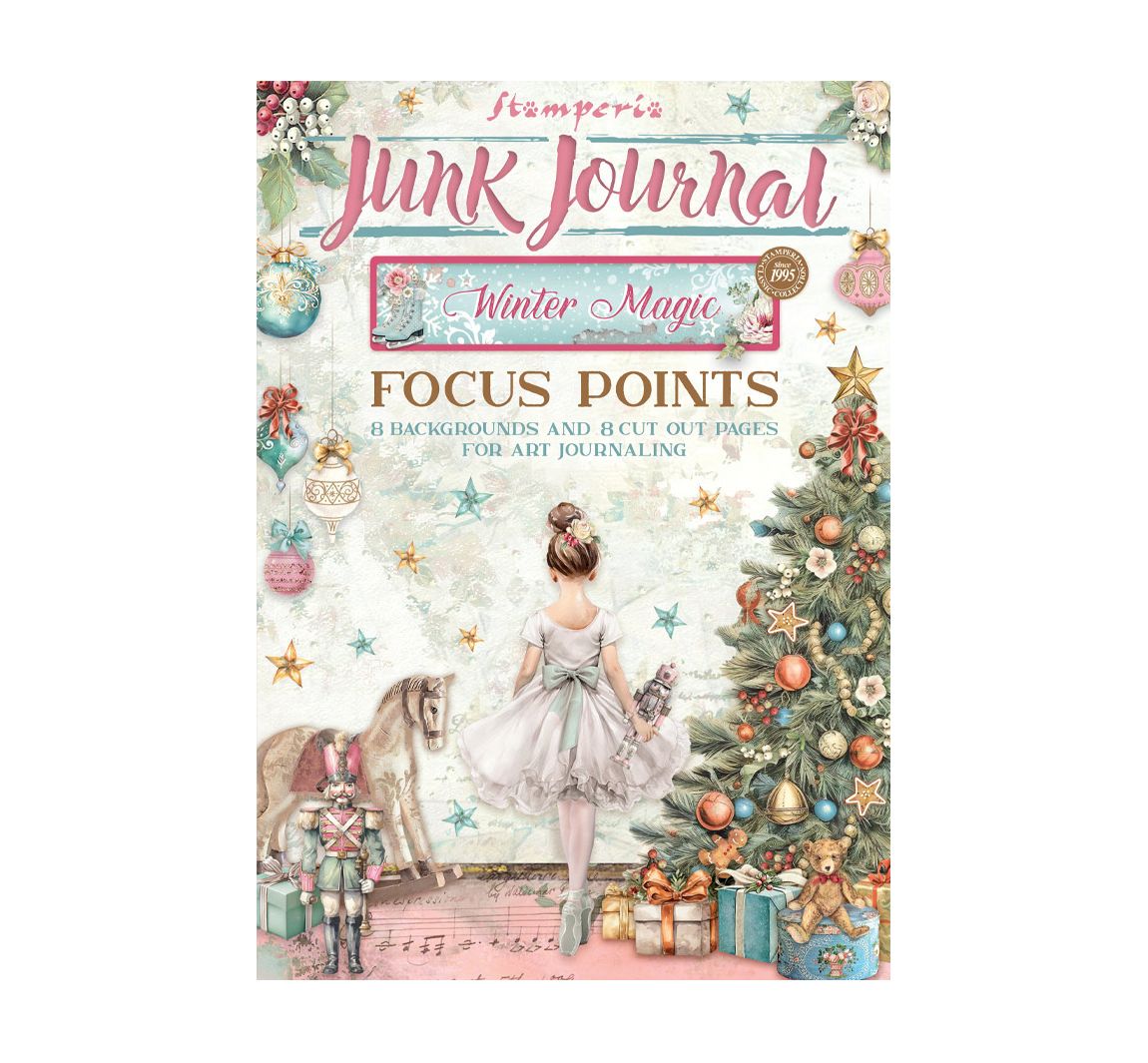 Stamperia A5 Junk Journal Focus Points 'Winter Magic'