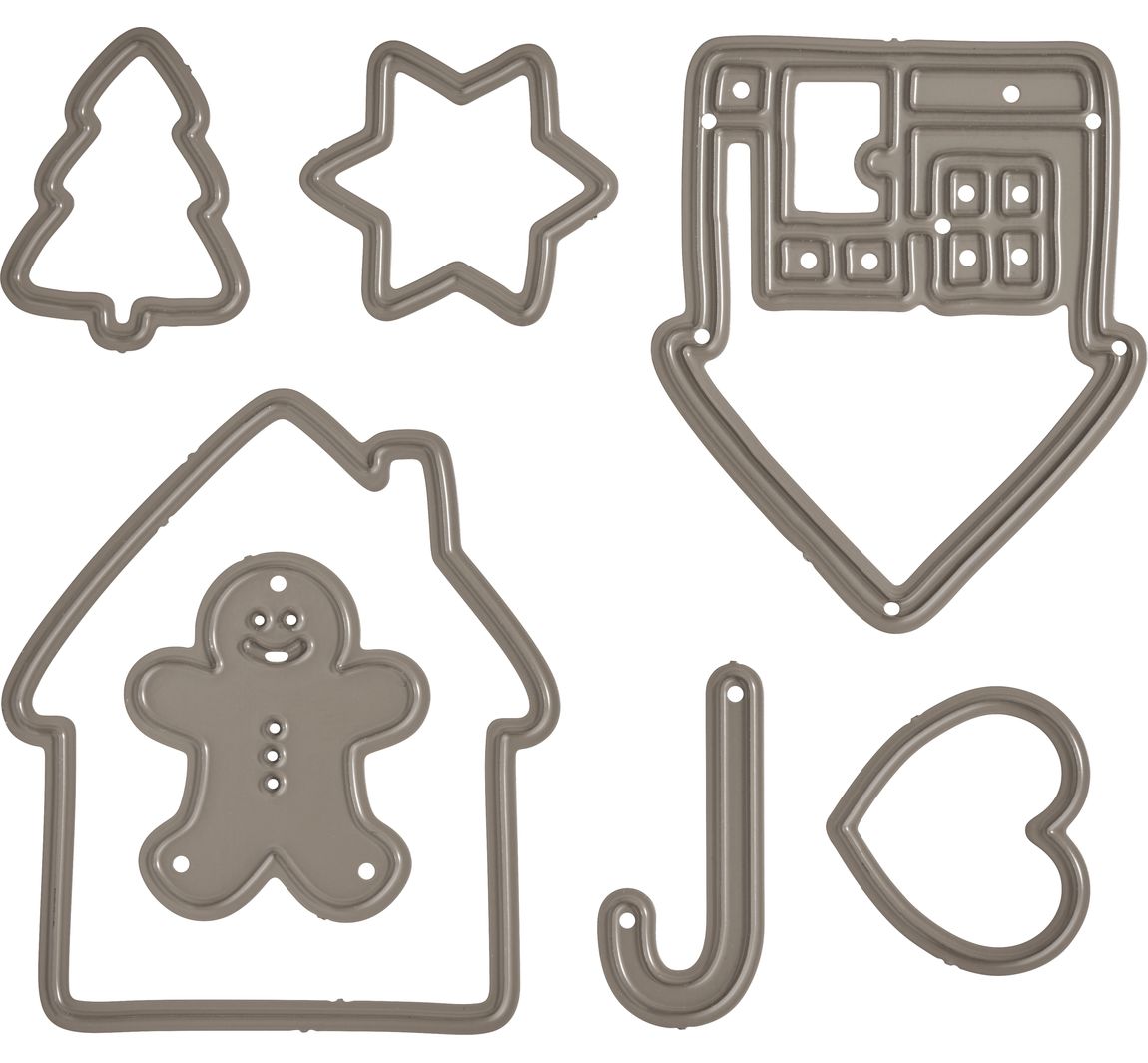 Stanzschablone 'Christmas Bakery'