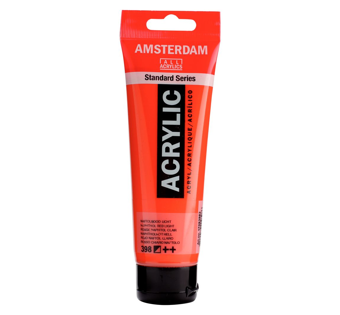 Talens AMSTERDAM Acrylfarbe - Naphtholrot hell