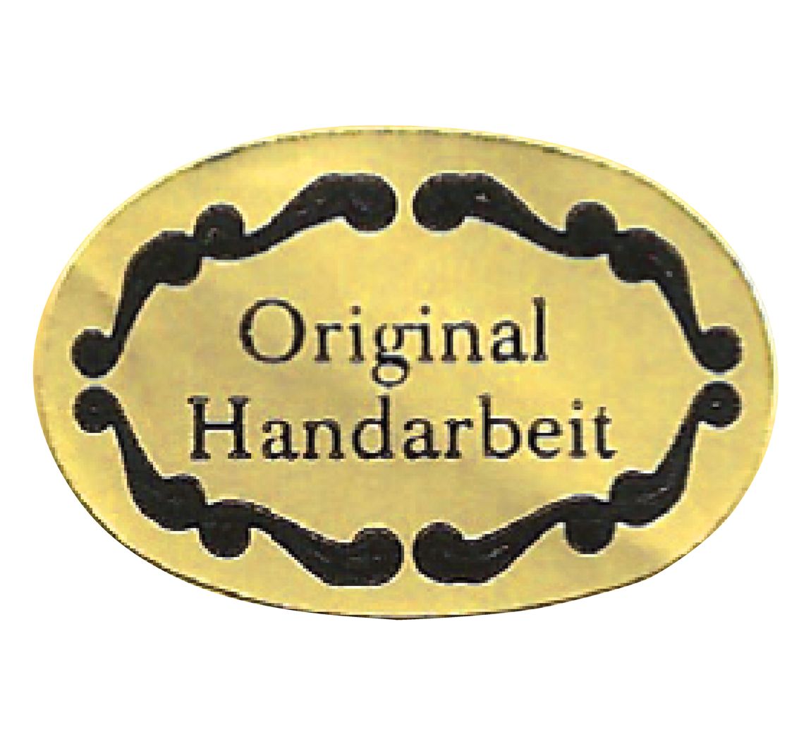 Etikett 'Original Handarbeit'
