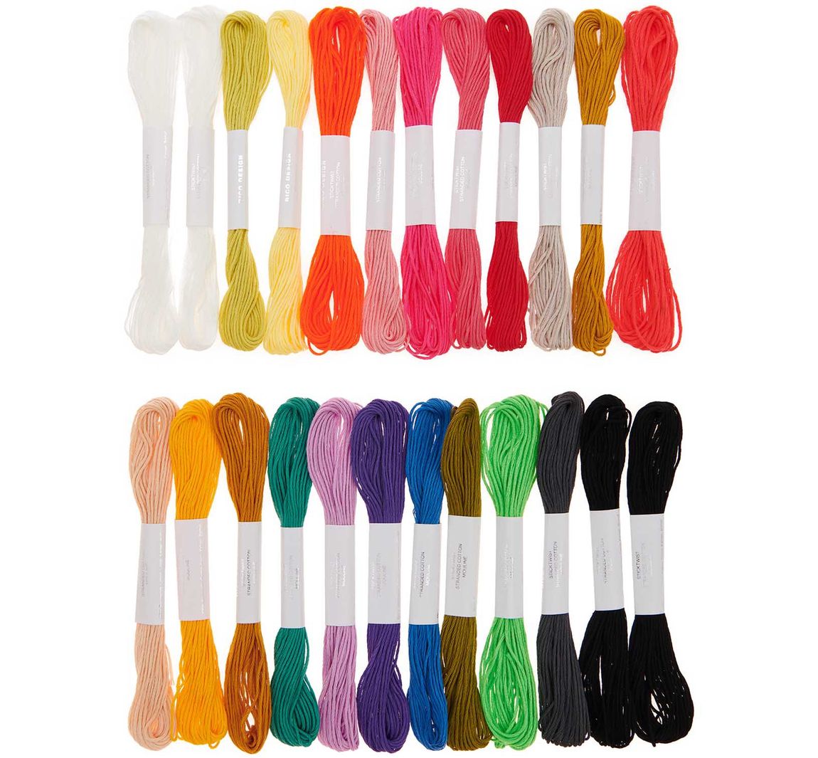 Rico Design Stickgarnset Multicolour - Fashion