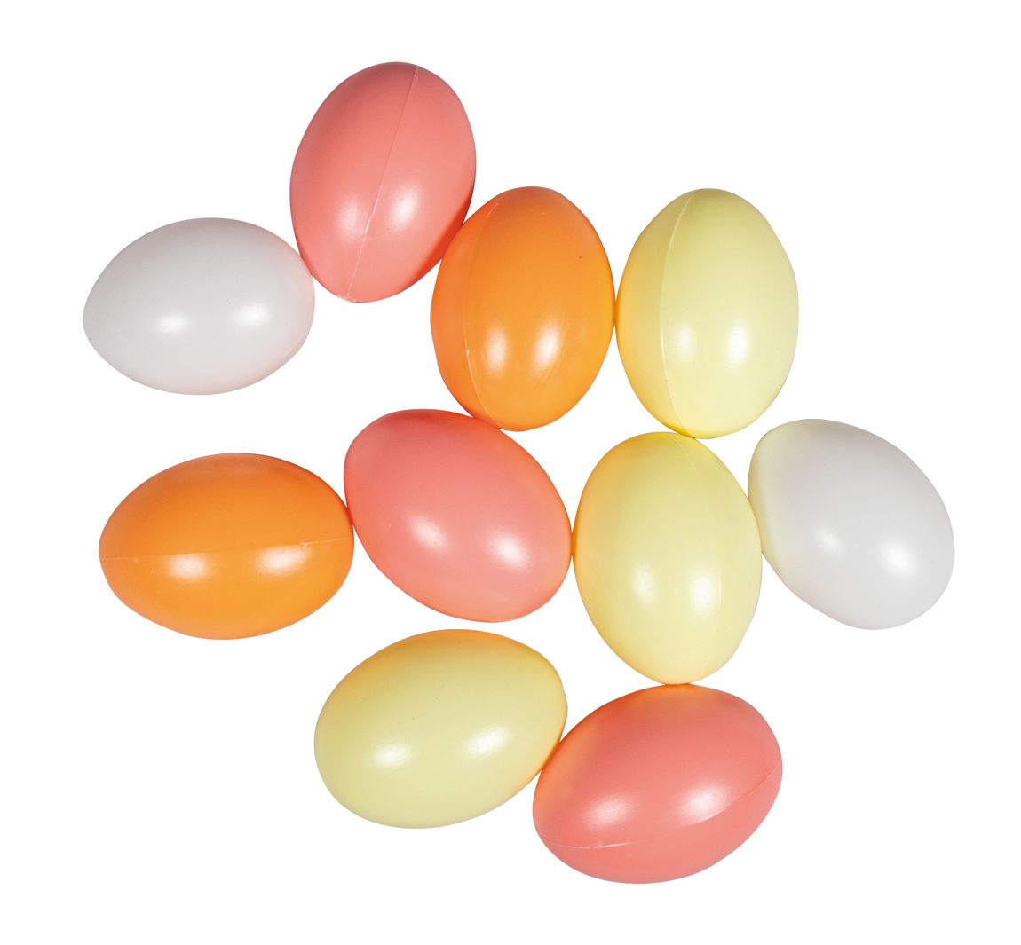 Deko-Eier Pastell - Pastell-Apricot