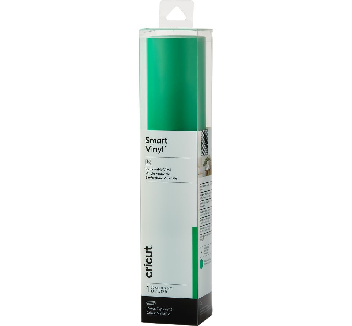 Cricut Selbstklebende Vinylfolie 'Smart Vinyl - Removable', 33 x 360 cm - Grass