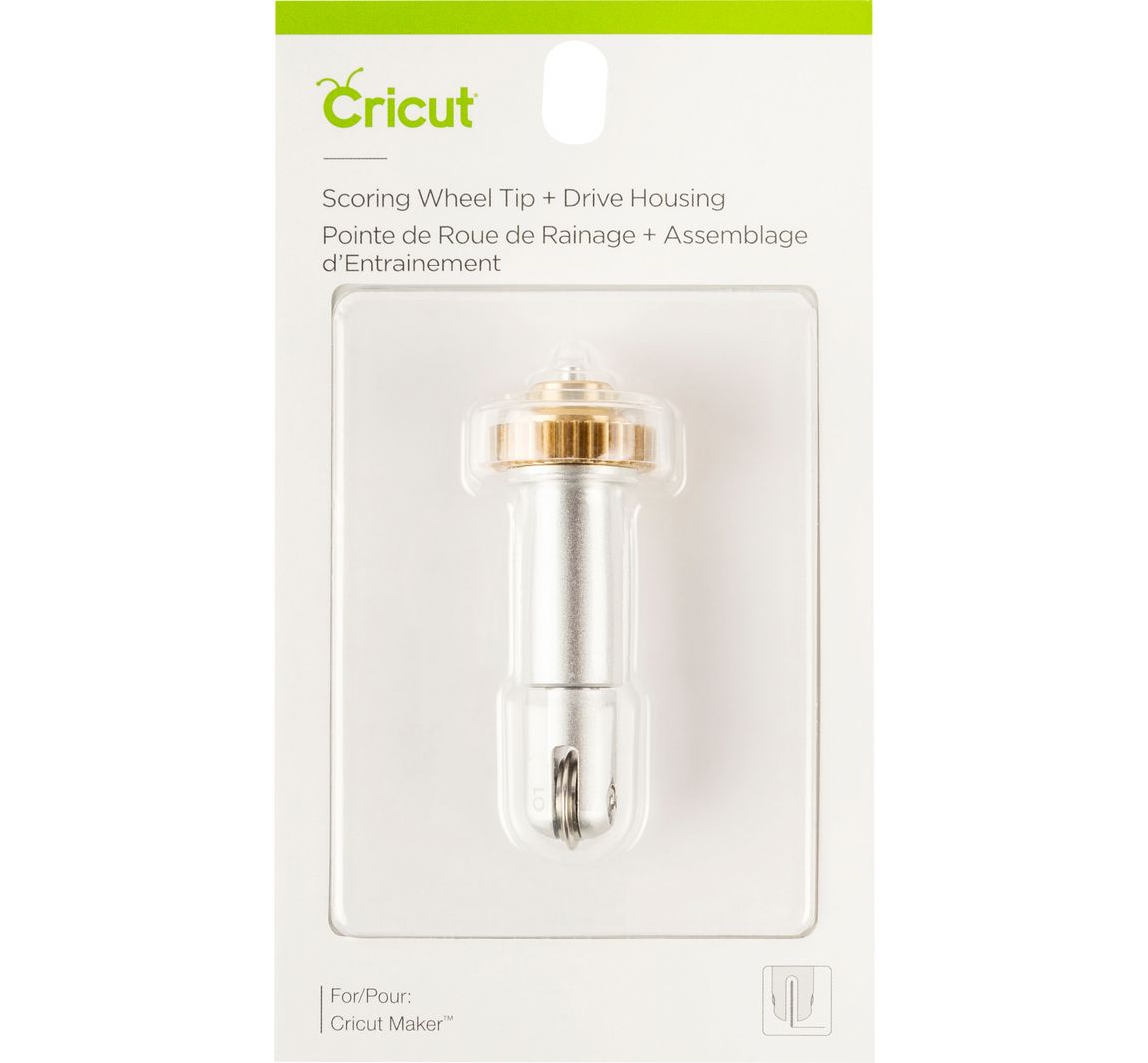 Cricut Werkzeug 'Quickswap Tool - Scoring Wheel Tip', Falzspitze - mit Klingengehäuse/Halter