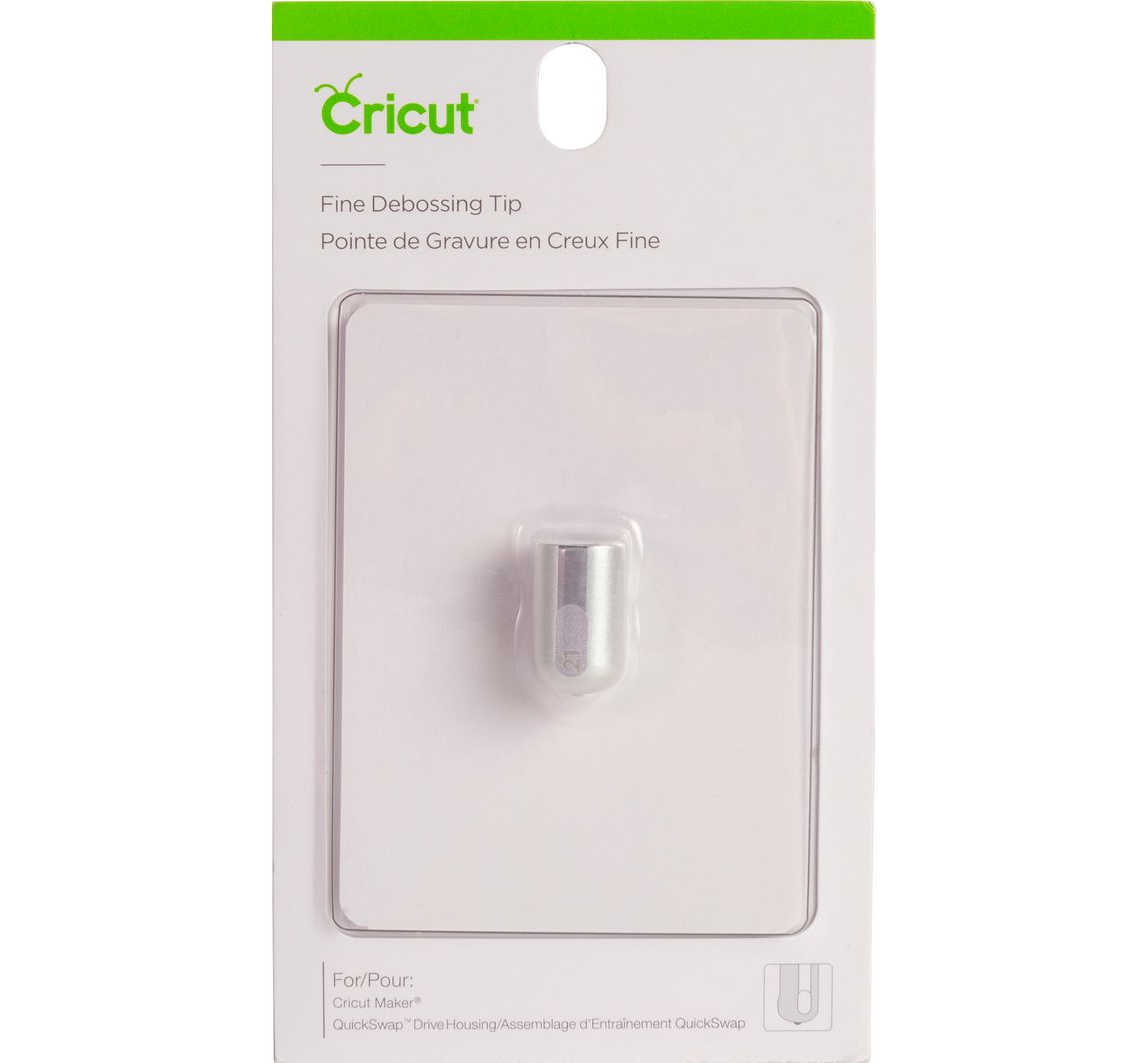 Cricut Werkzeug 'Quickswap Tool - Debossing Tip', Feinprägespitze - 1 Ersatzspitze