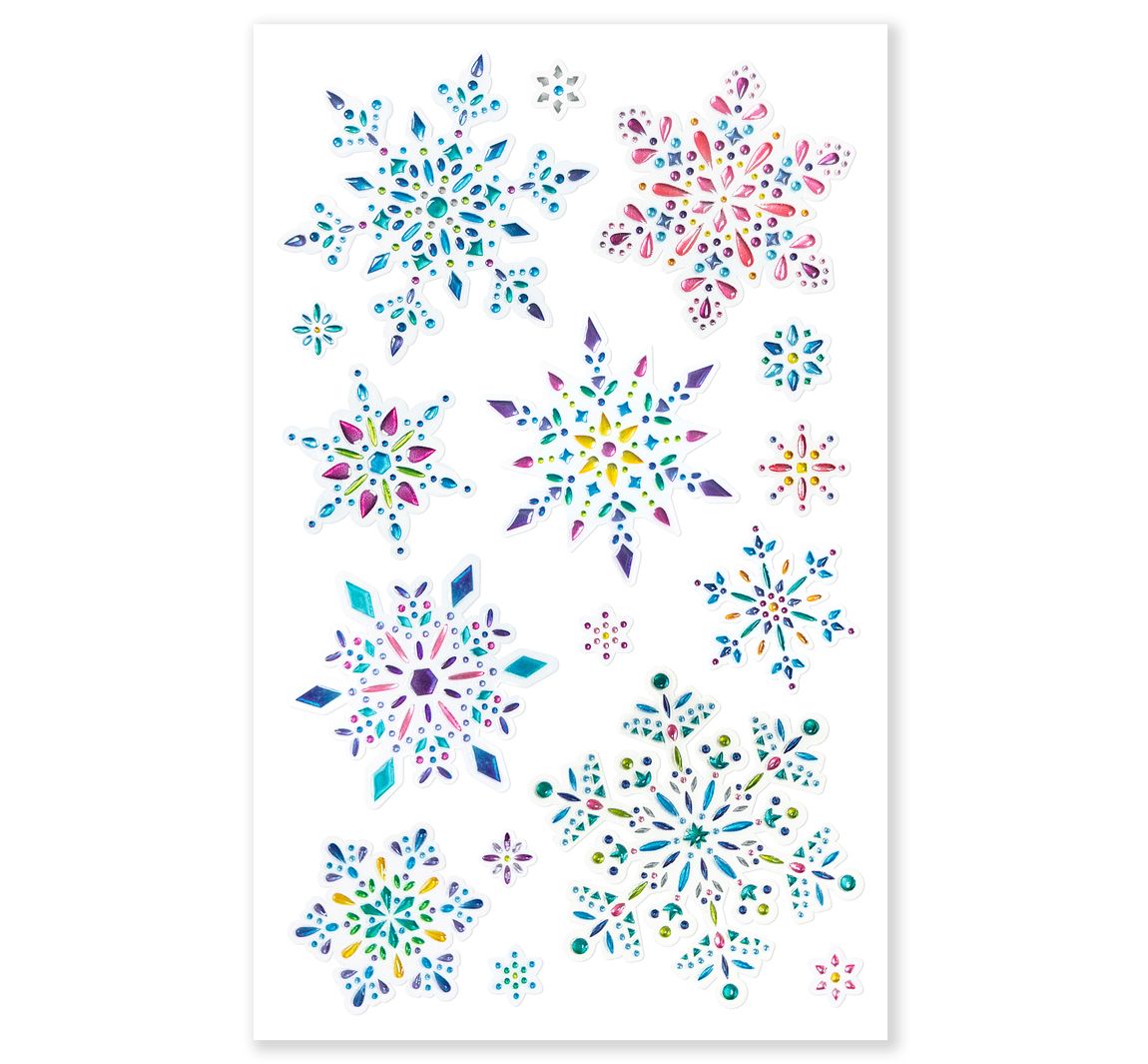 Crystal-Sticker - Eiskristalle