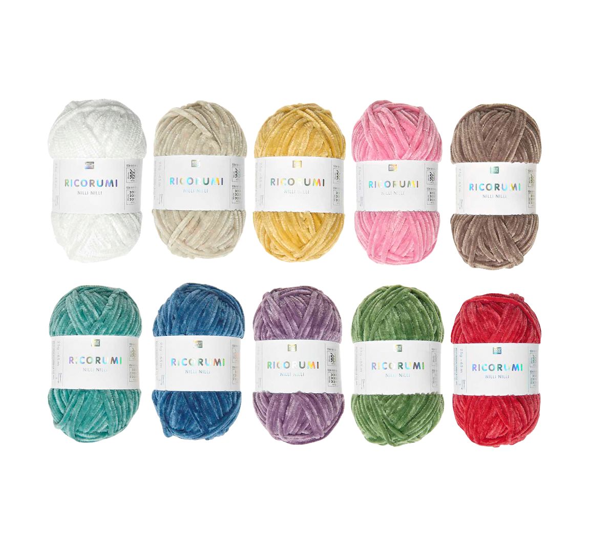 Rico Design Ricorumi Set '10er Nilli Nilli' - Rainbow