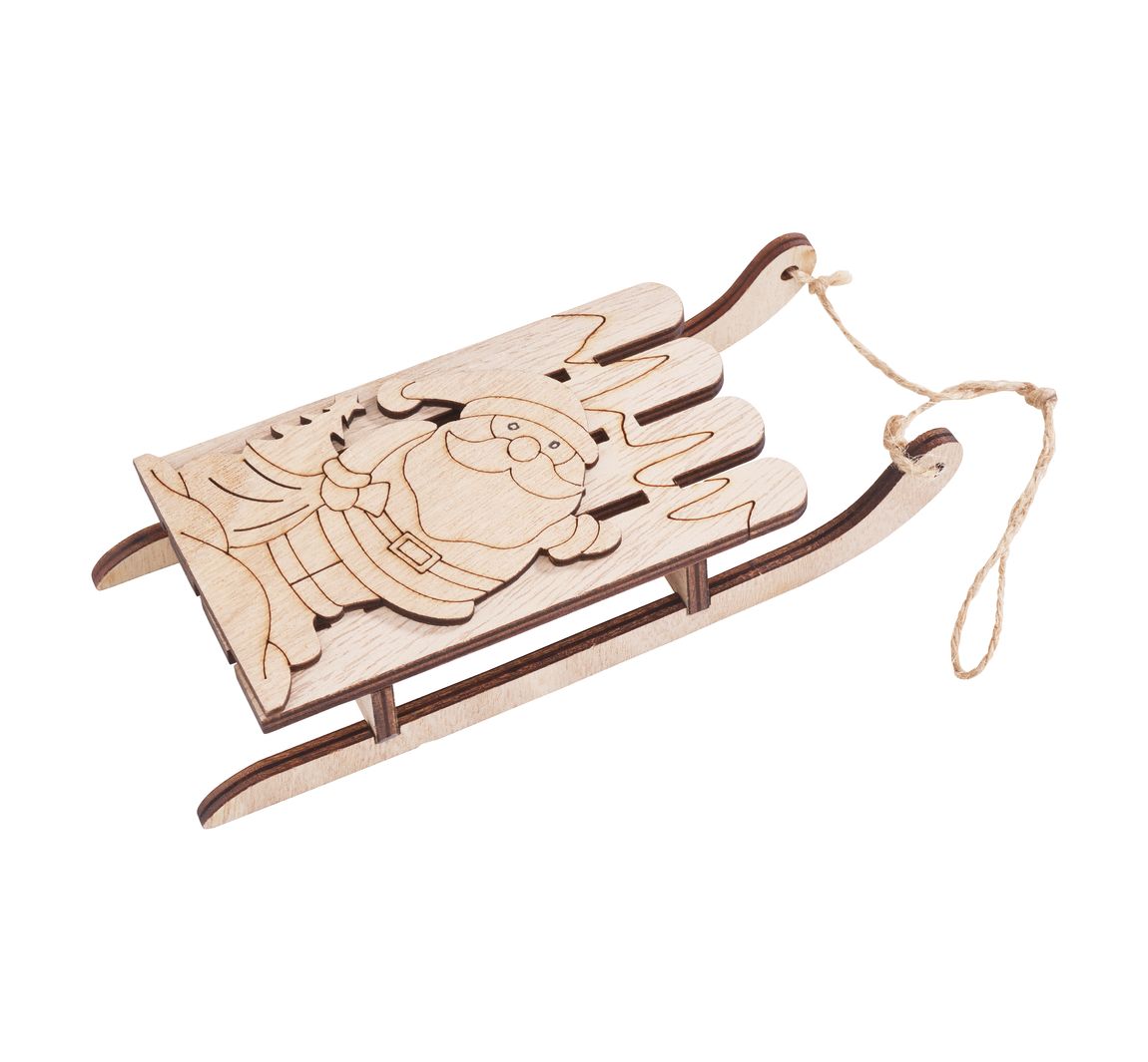 VBS Schlitten / Anhänger - Weihnachtsmann