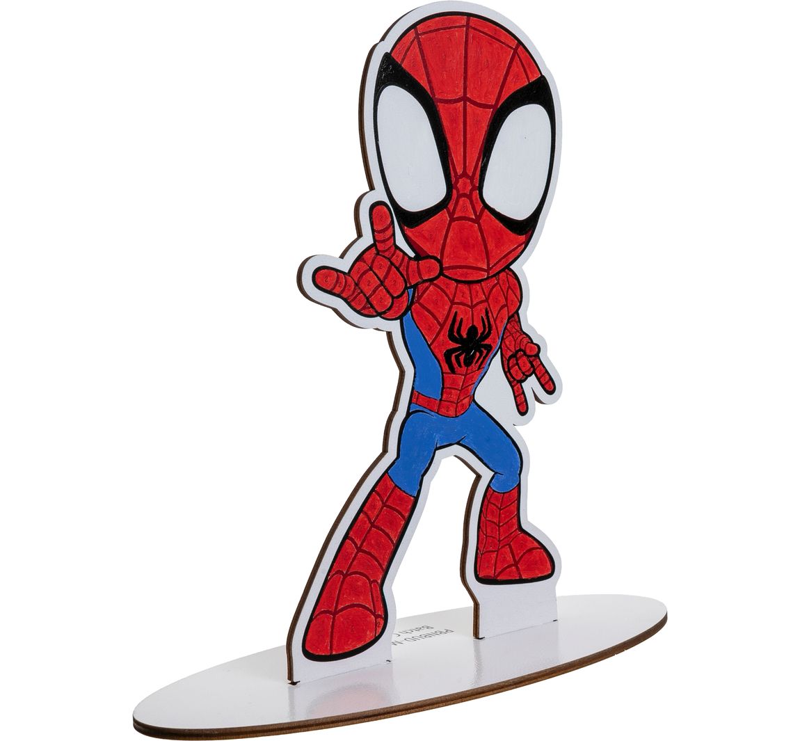 Malen nach Zahlen 'XL Buddy', 23 cm - Spiderman