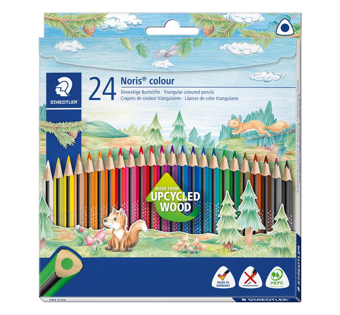 Staedtler Noris colour Buntstifte - 24 Stück