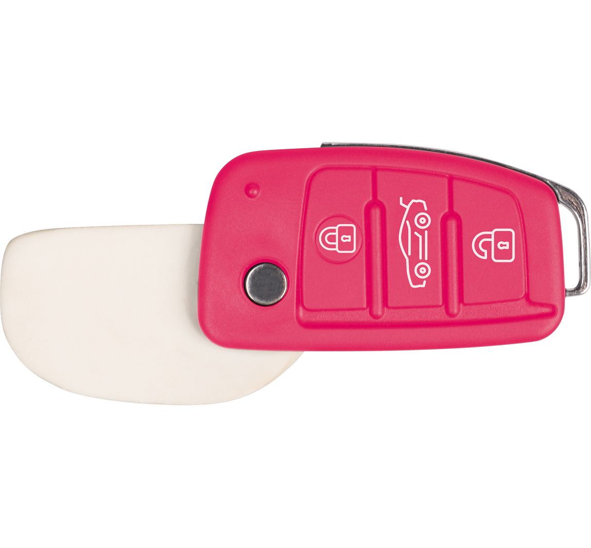 Radiergummi 3D 'Car Key' - Tulip