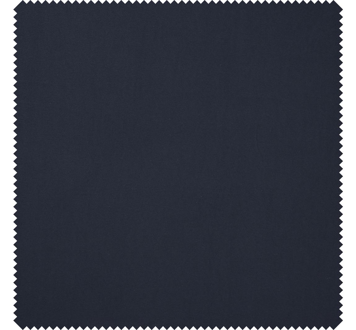 Polyesterstoff Peach Skin 'Uni' - Indigo-Blau