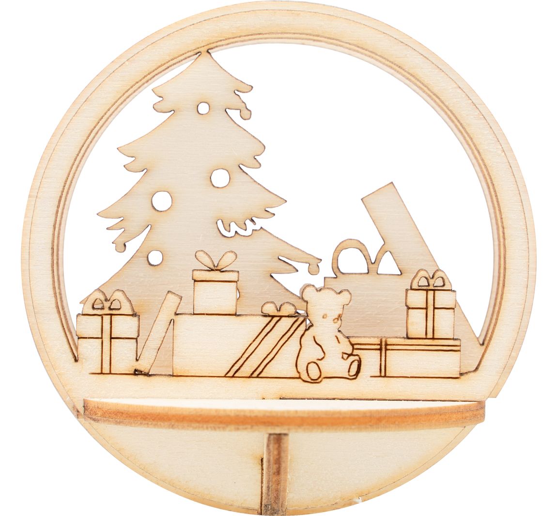 VBS Holz-Steckmotiv für Acrylkugel - Geschenke