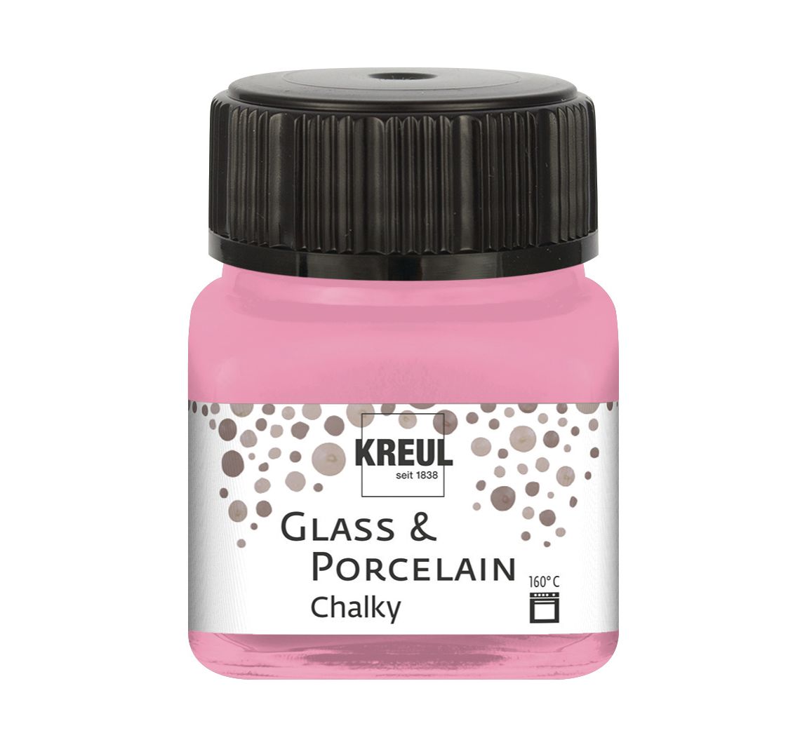 KREUL Glass & Porcelain 'Chalky' - Candy Rose