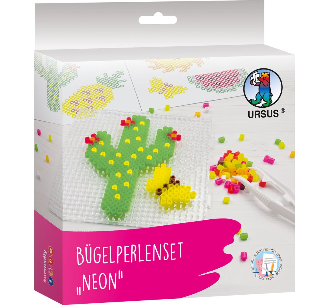 Bügelperlen-Set - Neon