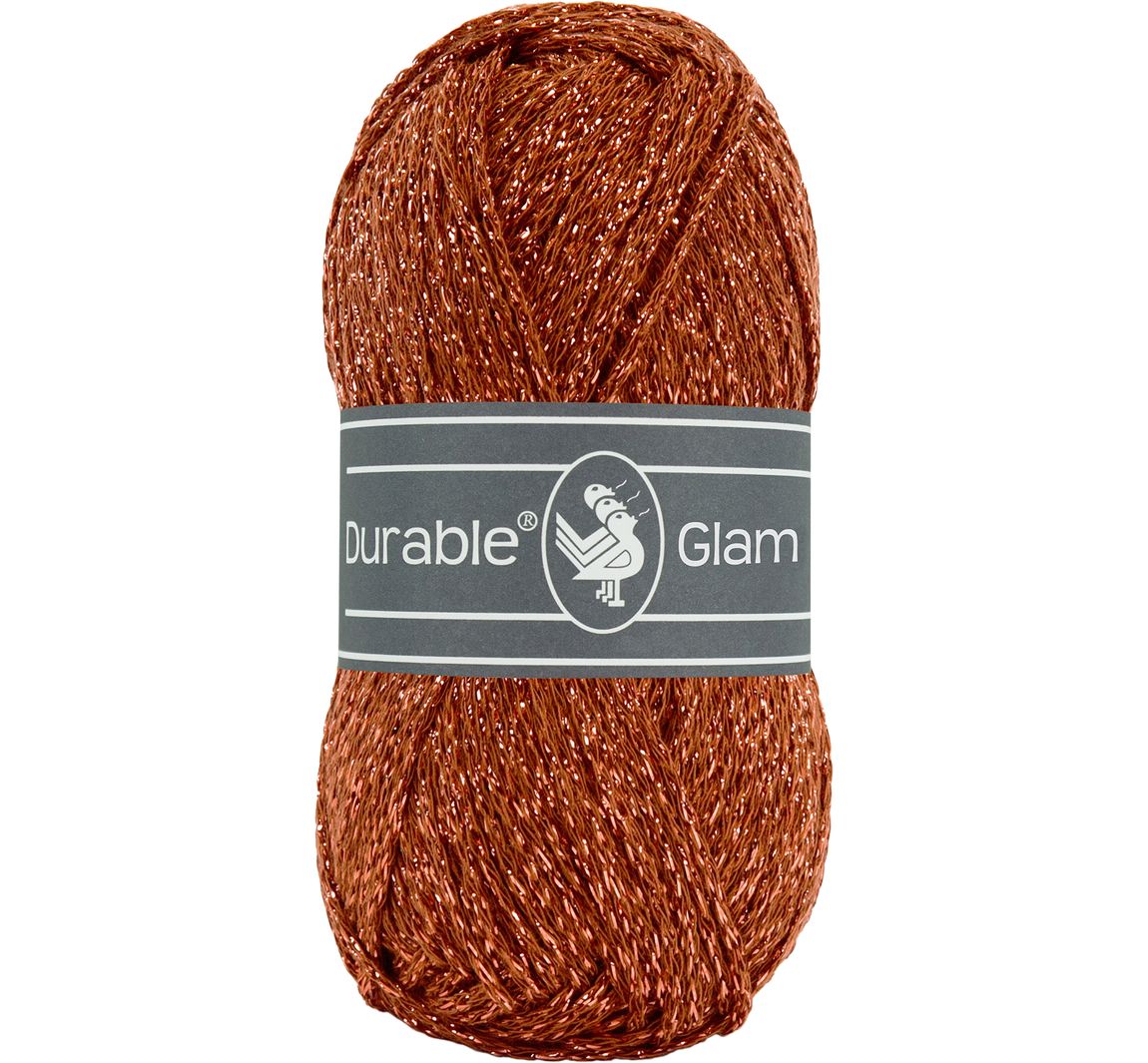 Durable Glam Häkel- und Strickgarn - Cayenne