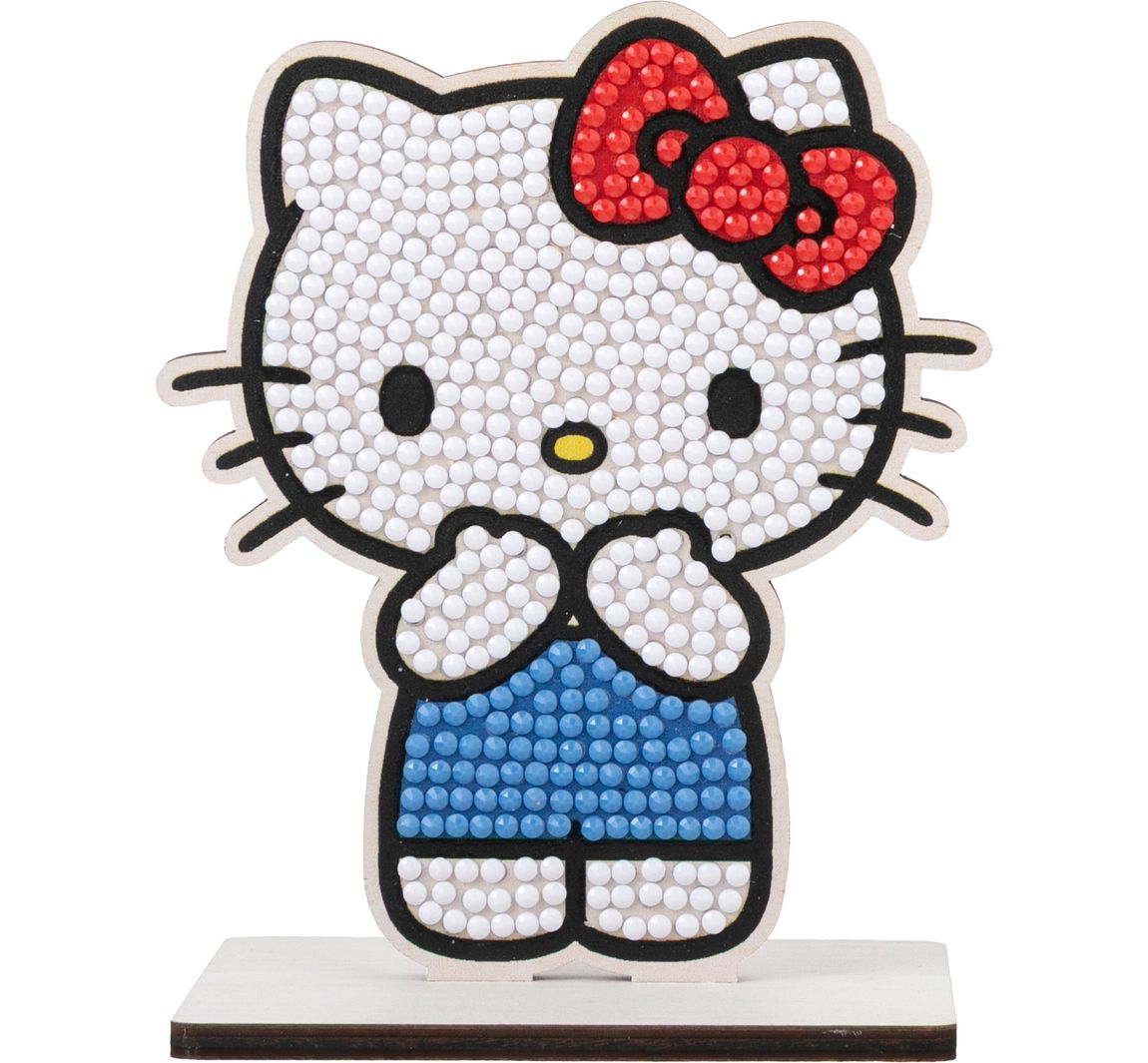 Diamond Painting 'Crystal Art Buddy', 11 x 8 cm - Hello Kitty
