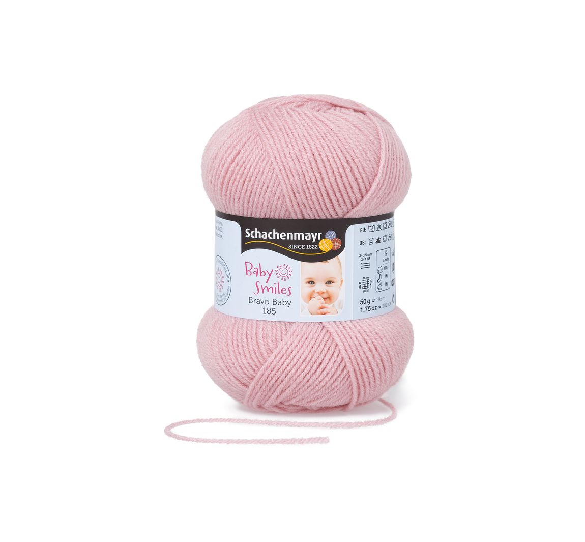 Schachenmayr Baby Smiles Bravo Baby 185 - Altrosa, Farbe 1038