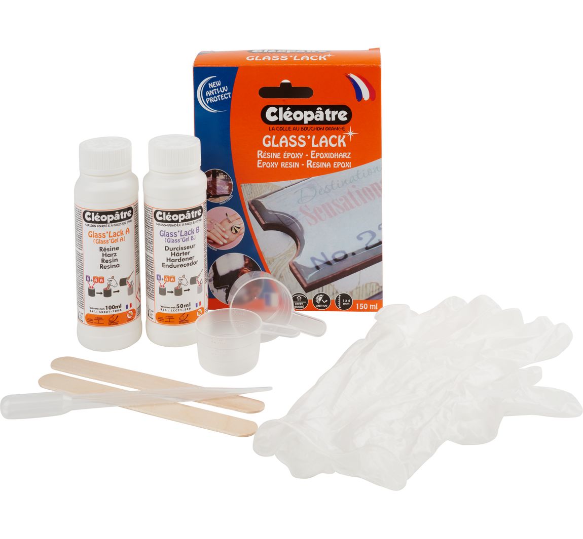 Epoxidharz 'Glass' Lack', 150 ml