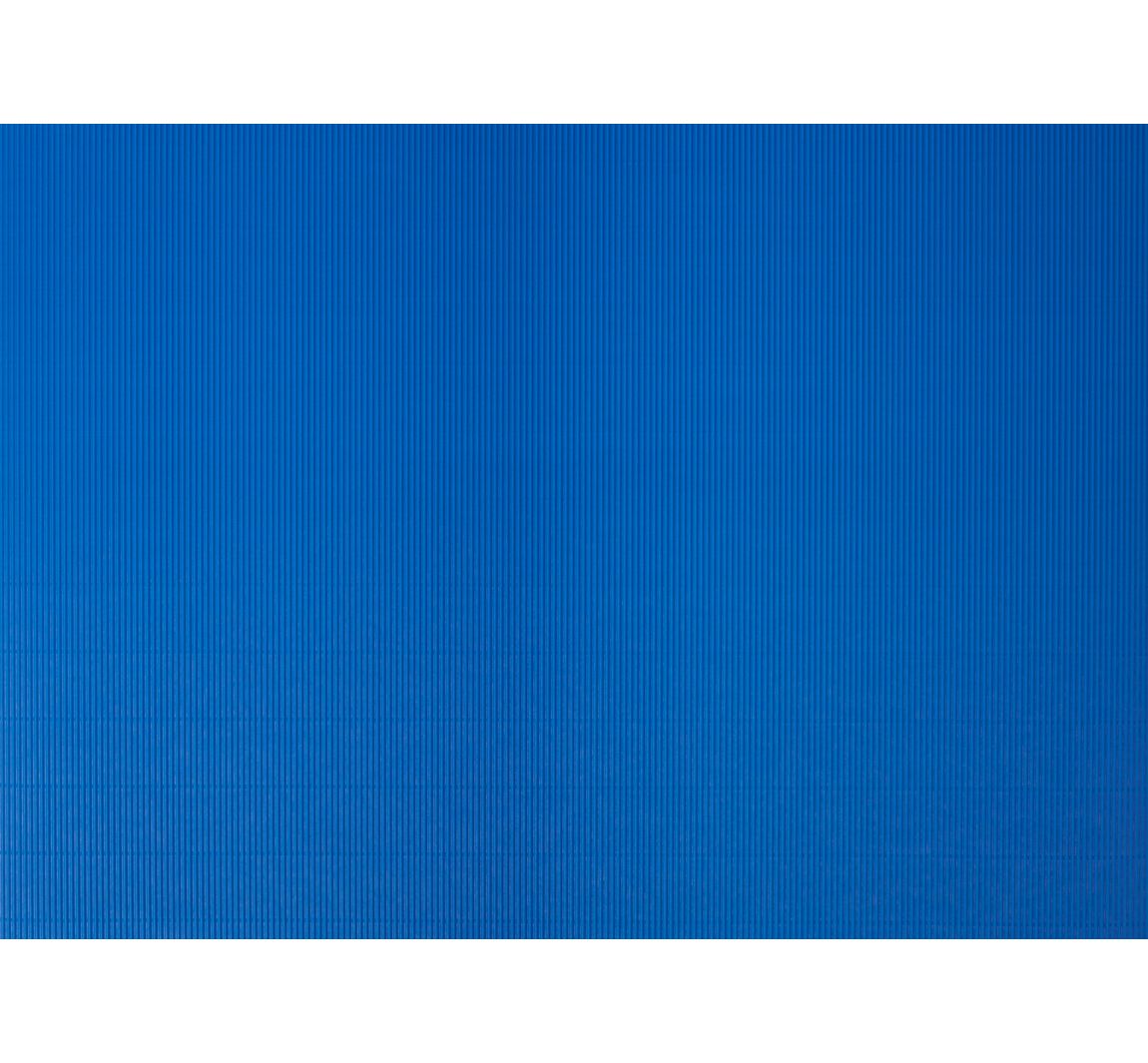 Wellpappe - Blau