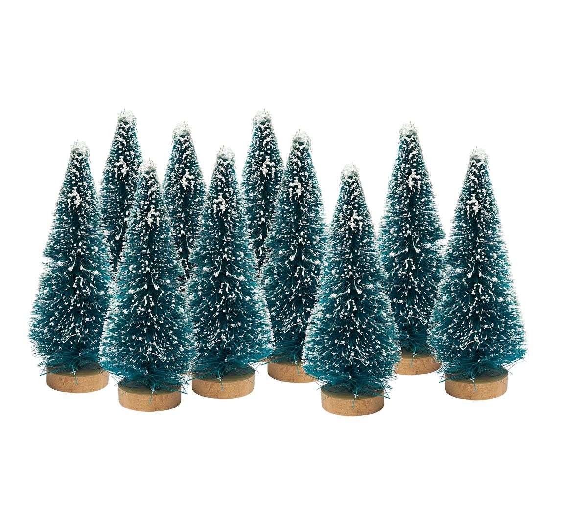 VBS Miniatur-Tannenbaum - 6 cm, 10 Stück