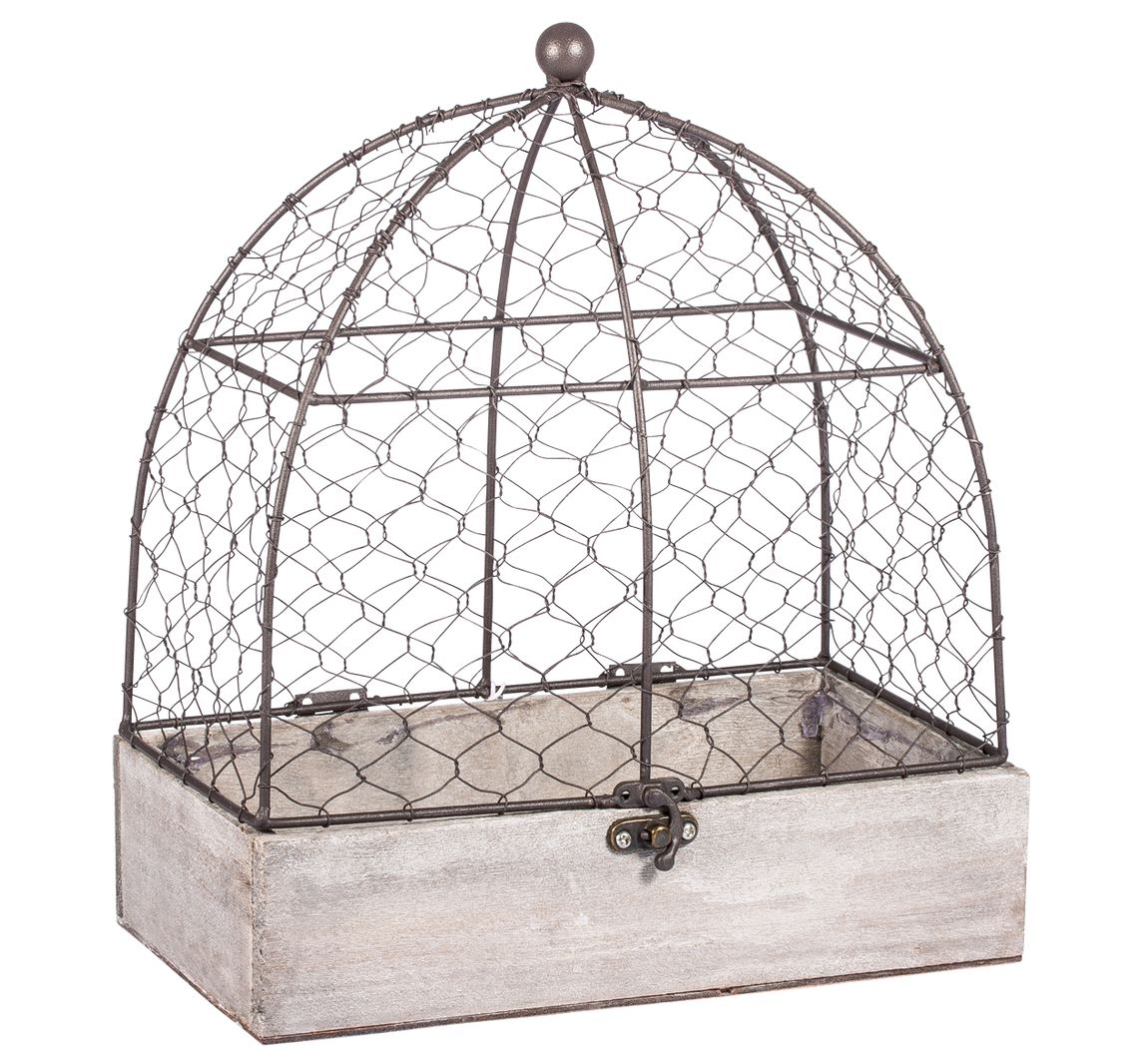 Deko-Voliere 'Shabby'