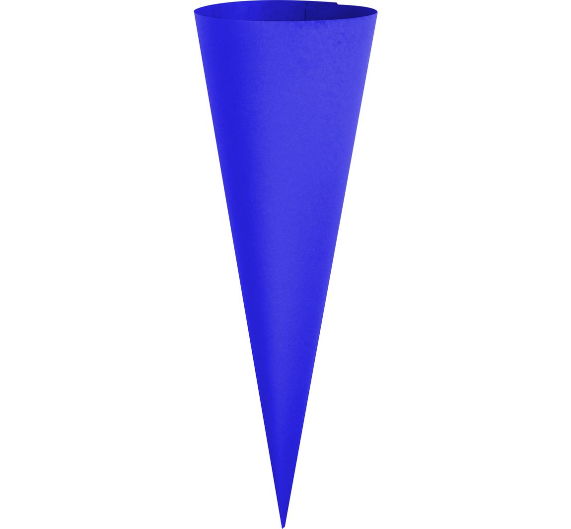Schultüte aus Fotokarton - Blau