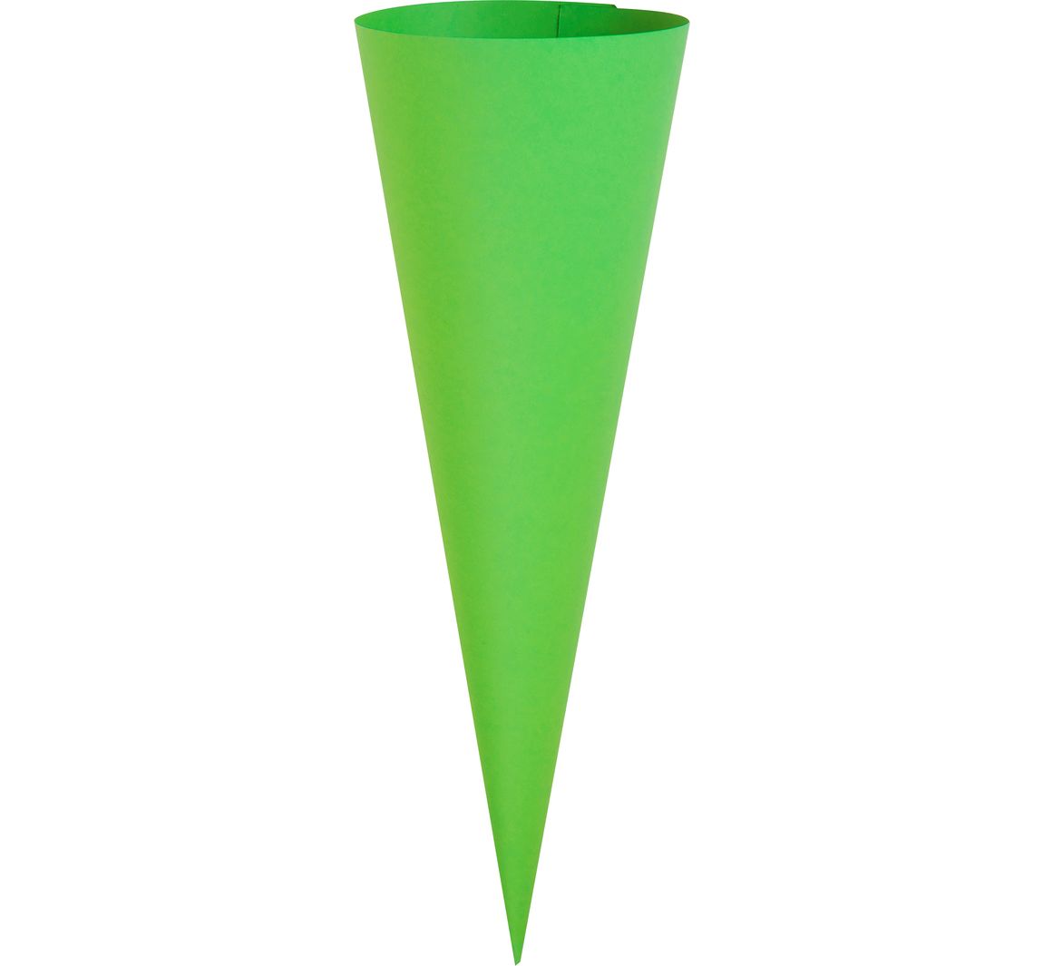 Schultüte aus Fotokarton - Grün